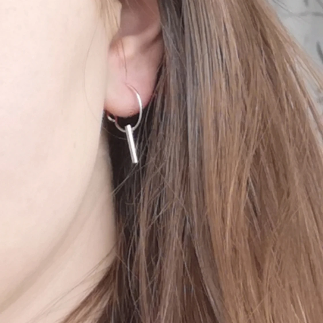 Silver öronhänge  - 91