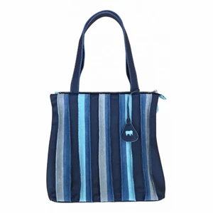 MyWallit Blue Small Leather Tote  - Only worn a couple of times, in perfect condition. Shopping tote in small size, no crossbody strap, from MyWallit brand. 