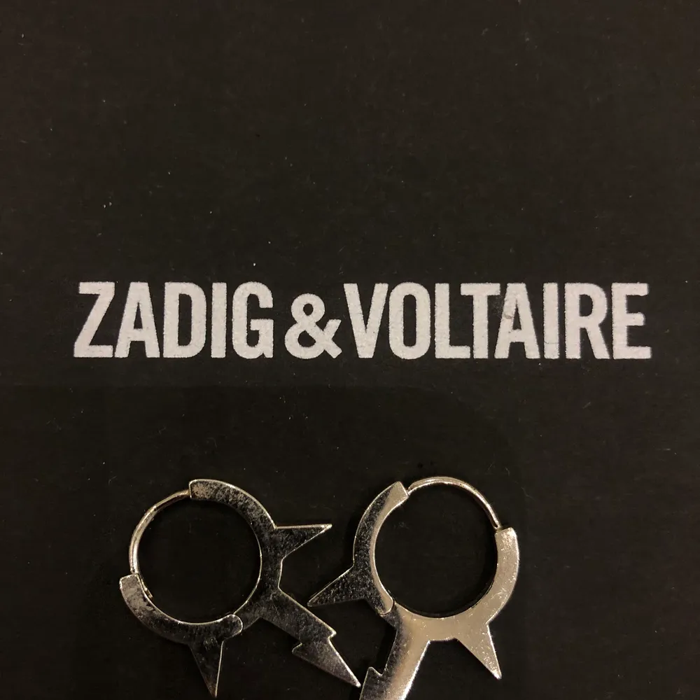 SUPER snygga öronhänge från Zadig & Voltaire, fint skick - som nya✨ silver. . Accessoarer.