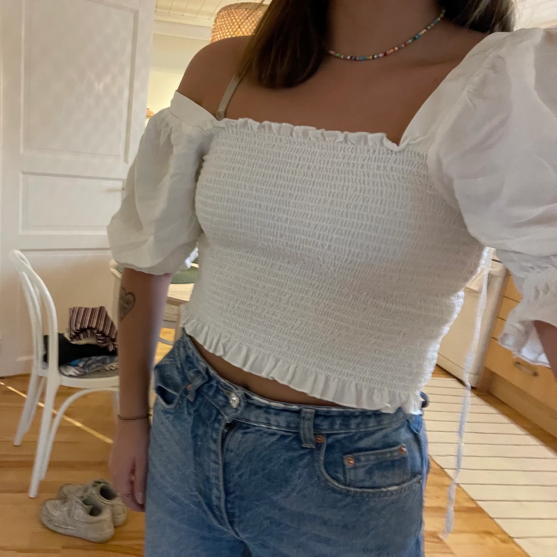 Vit topp från H&M - 91