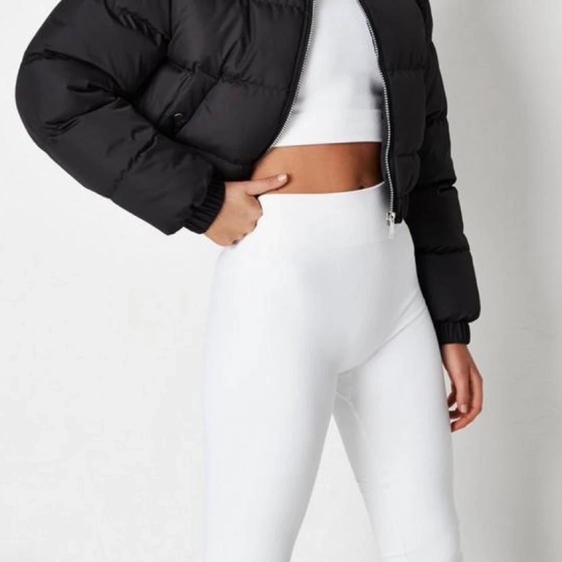 Svart bomberjacka  - 90