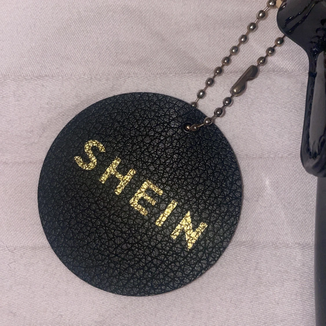 Svart skinnväska  - 91