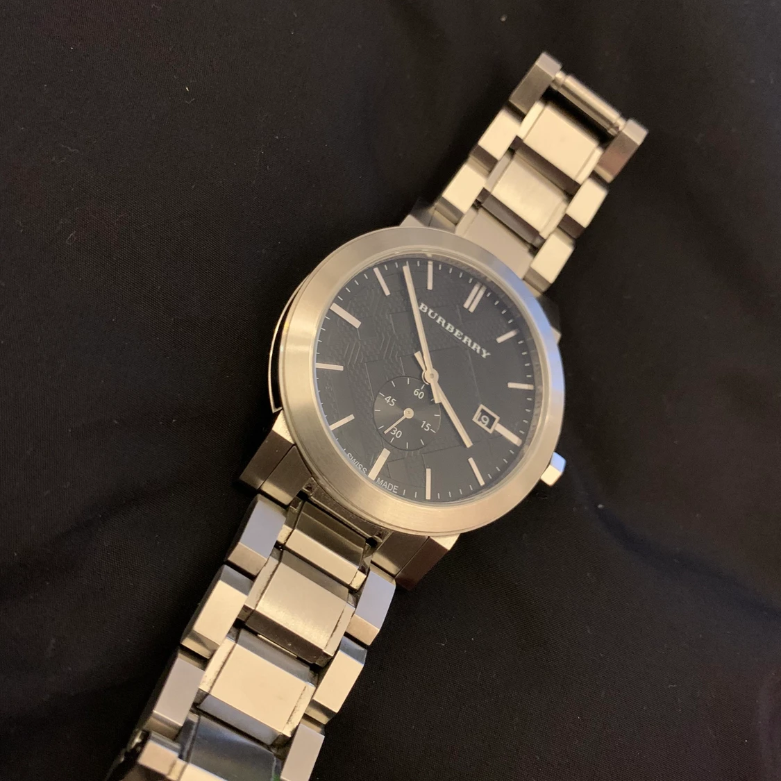 BURBERRY KLOCKA för man- 1500kr - 90