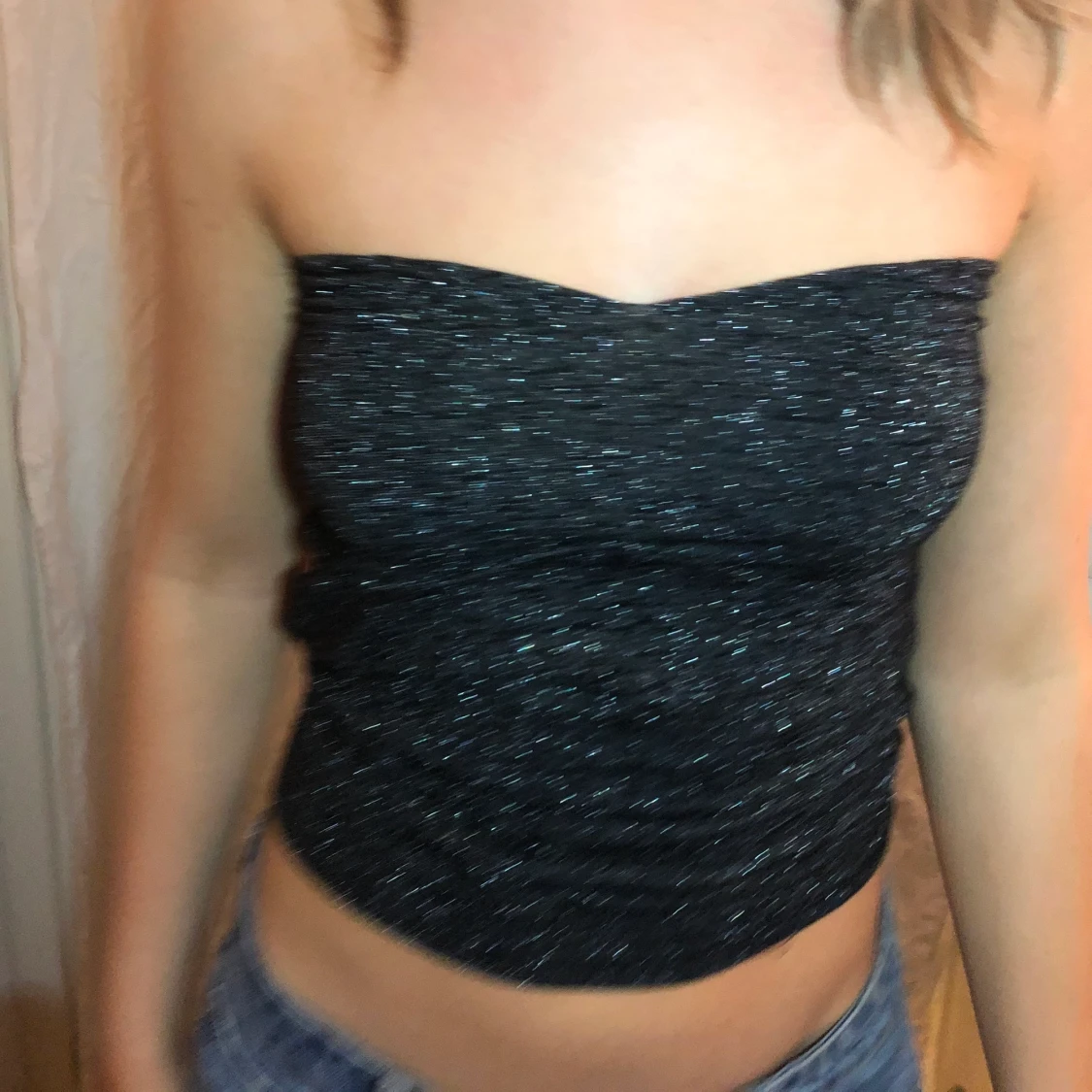 Glittrig tub topp - 91