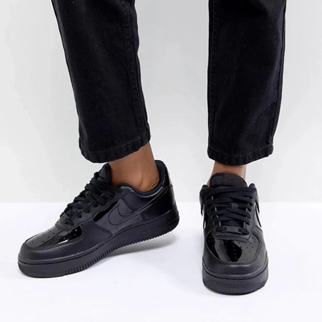 Svarta Nike air force one 1 - 90