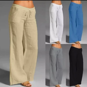 Linne byxor (alla storlekar) - 📦 Linne byxor helt oanvända fortfarande i paket 📦 Finns alla storlekar som står på bilden 🚚 FRI FRAKT 🚚 