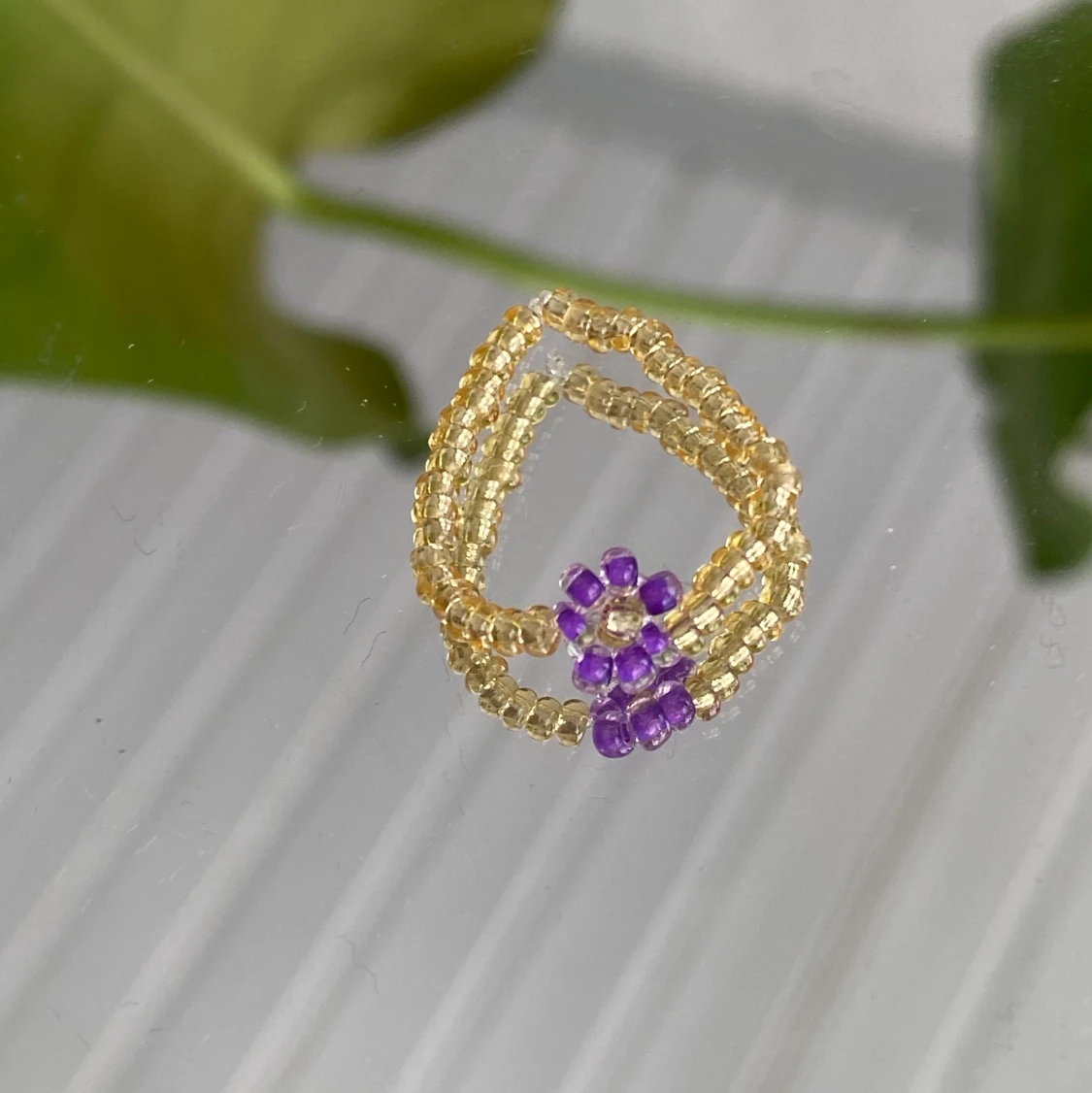 egentillverkad ring  - 90