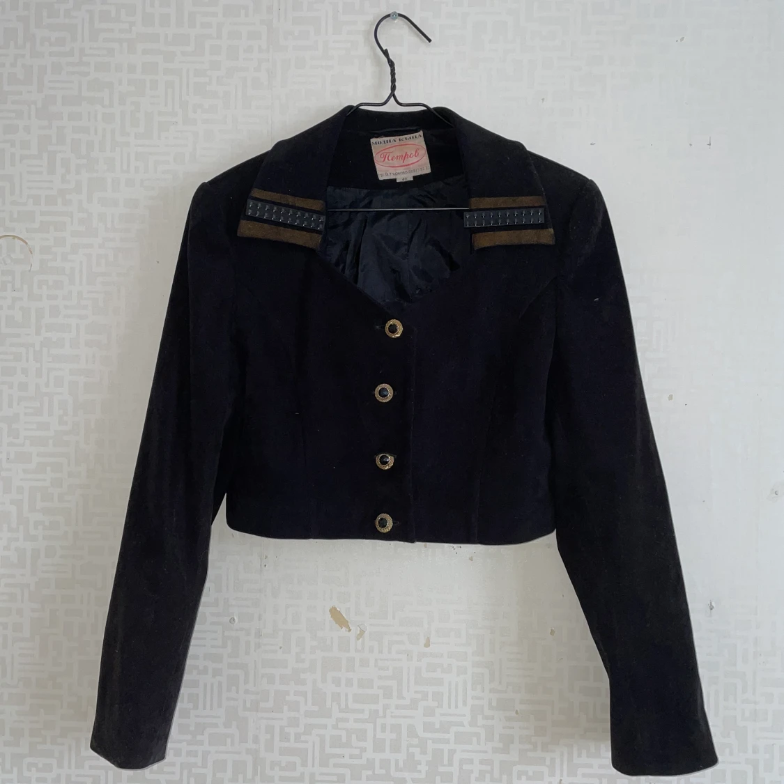 Unik kavaj med legodetaljer