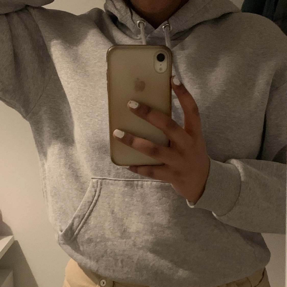 hoodie från Monki i str M 