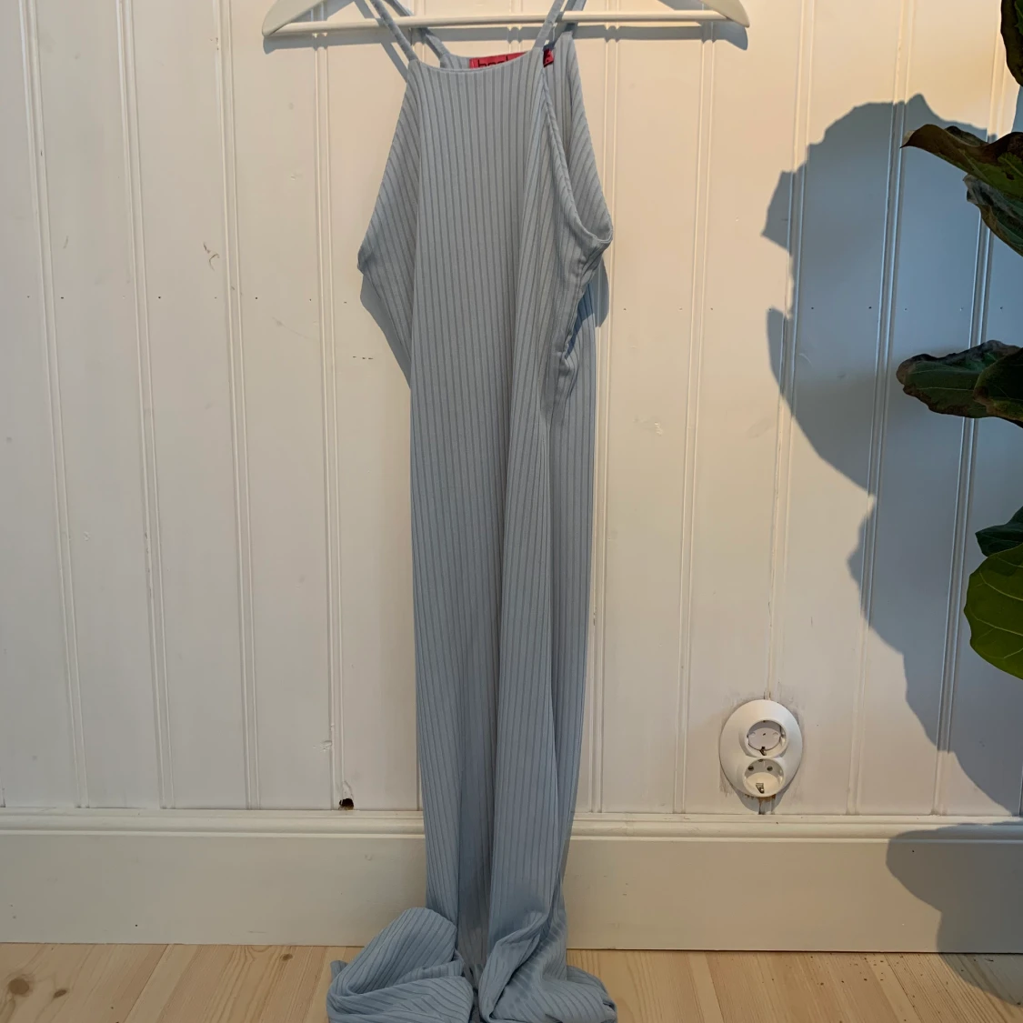 Duvblå långklänning  - 90