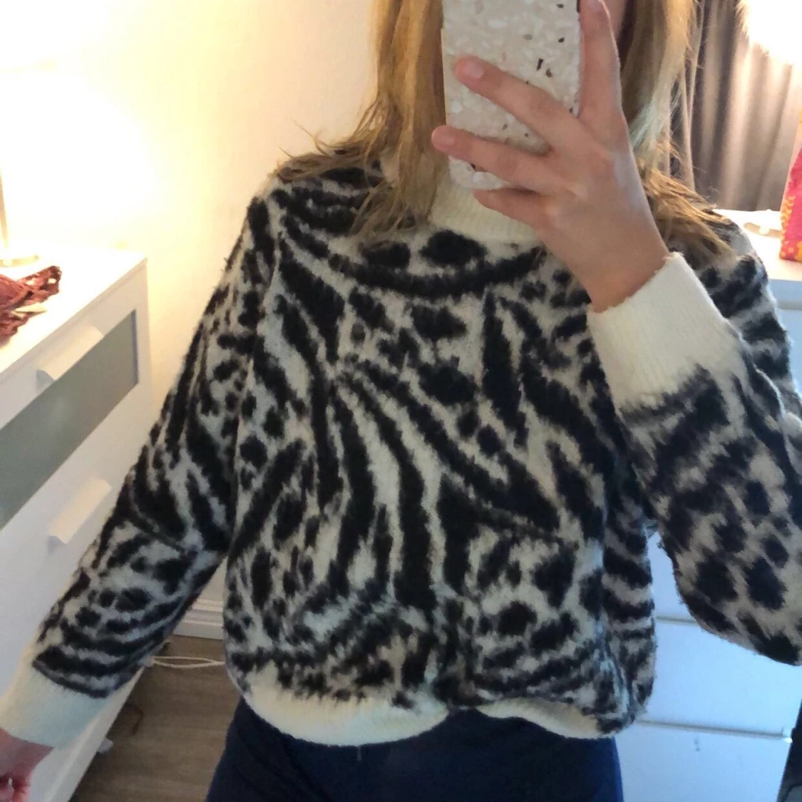 Stickad tröja  - 90