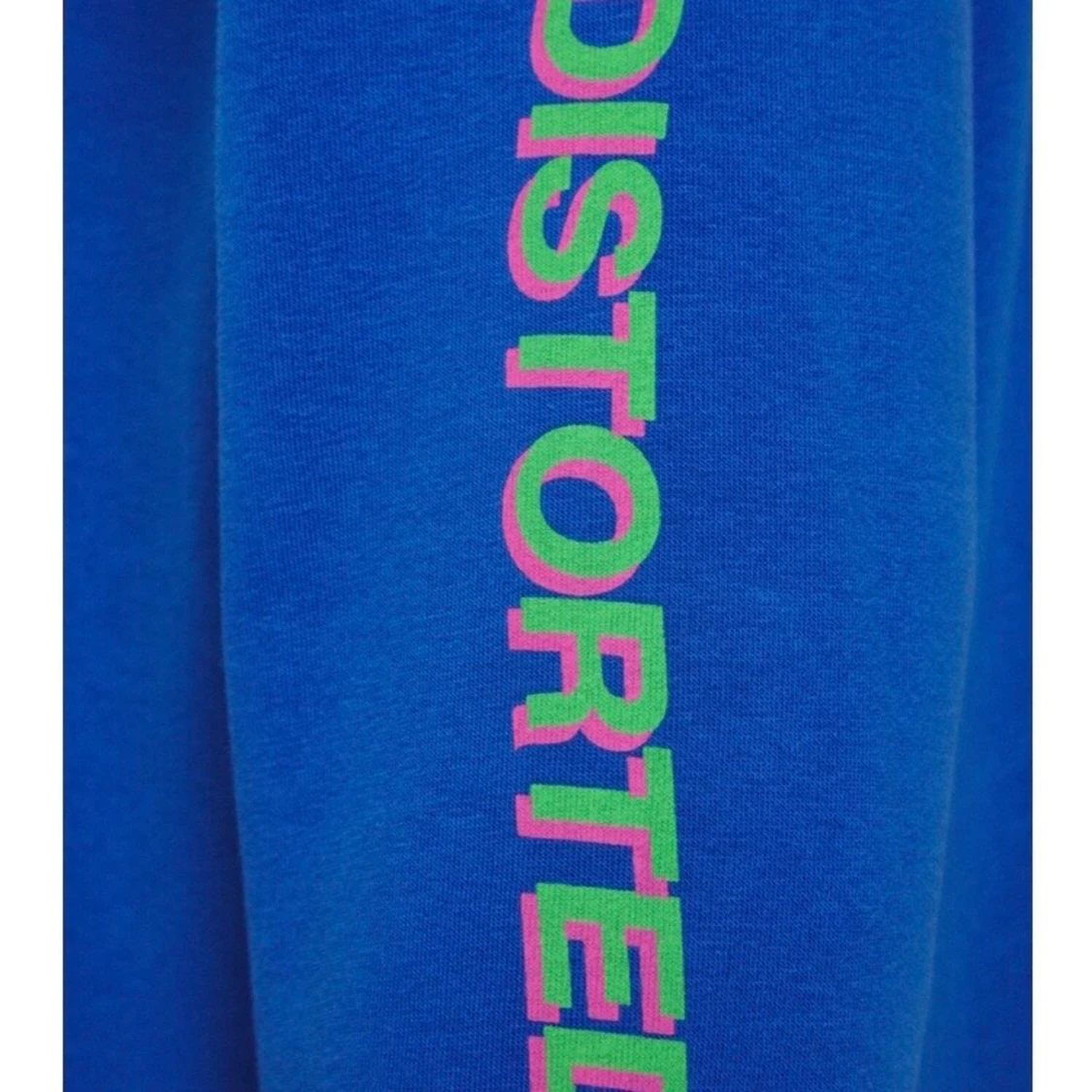 UNISEX blå hoodie  - 90