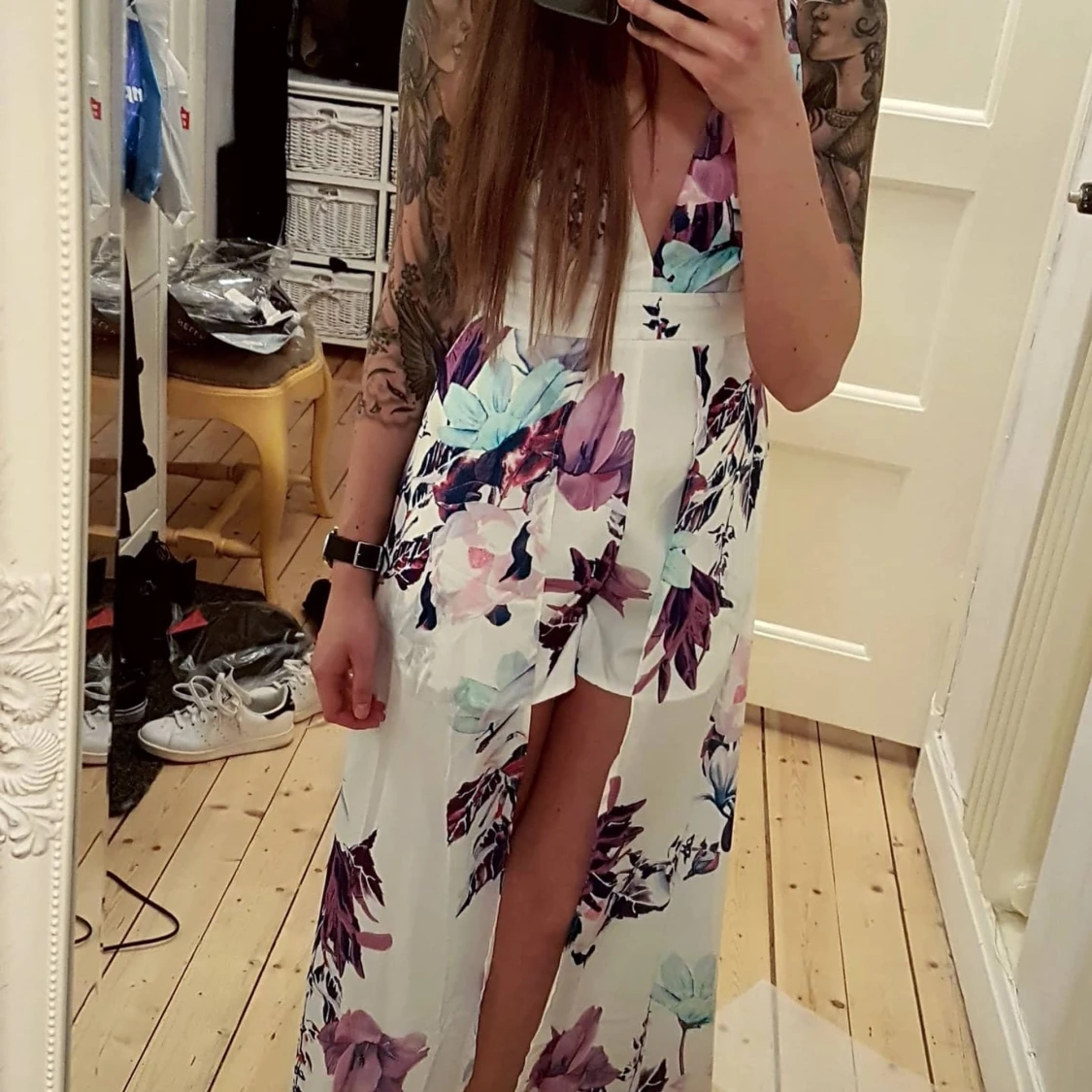 Jumpsuit med släp - 91