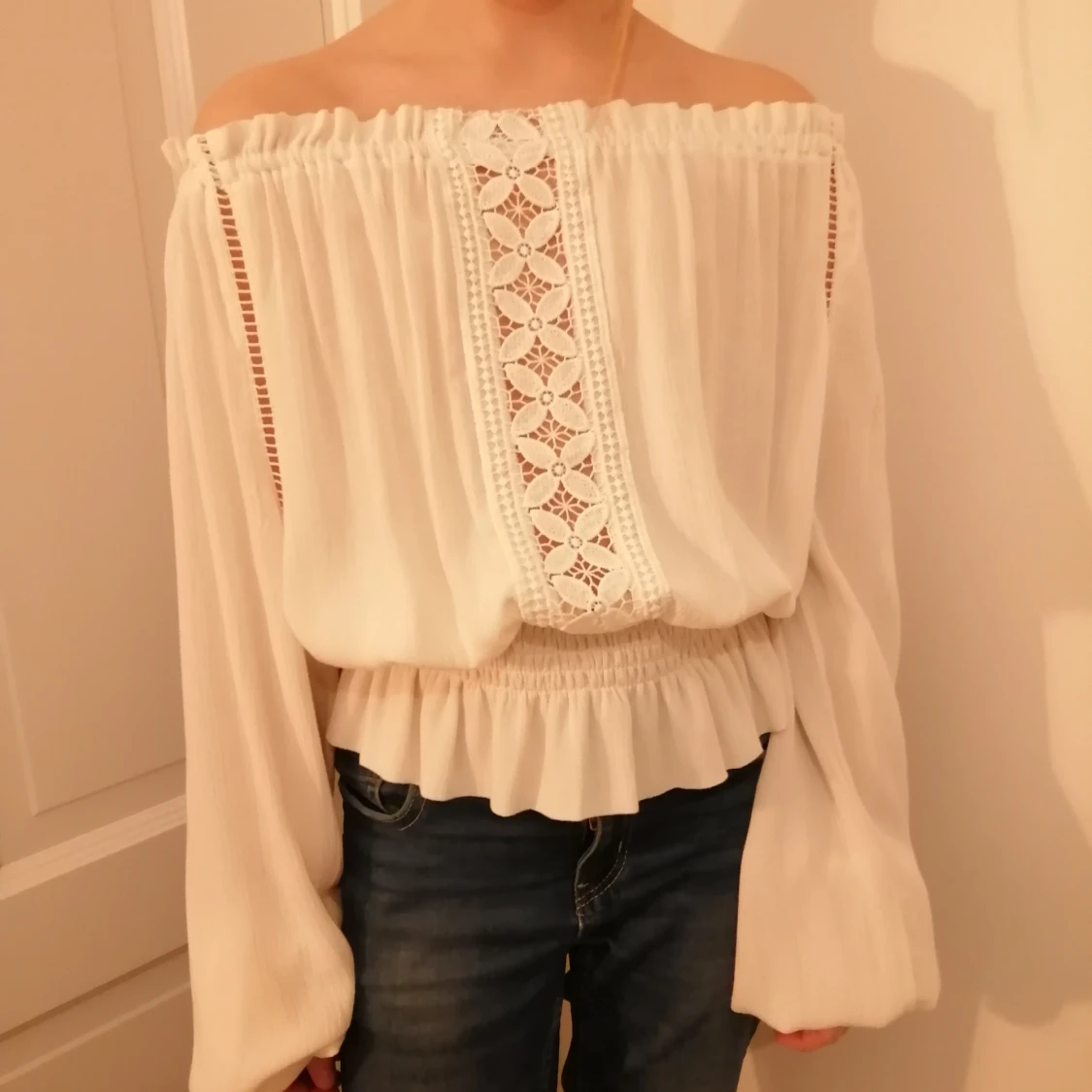 Vit blus från H&M - 91