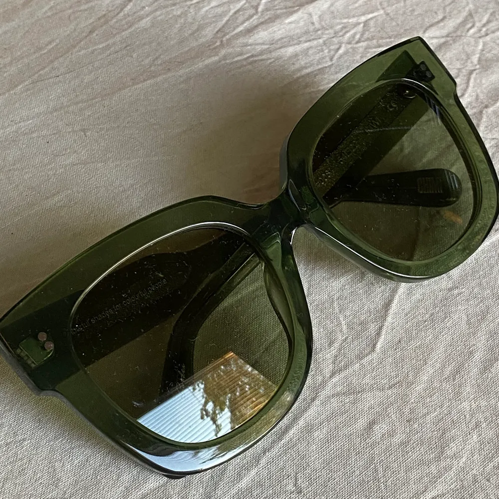 Solglasögon från Chimi Eyewear i modell Kiwi 008 clear. Sparsamt använda. . Accessoarer.
