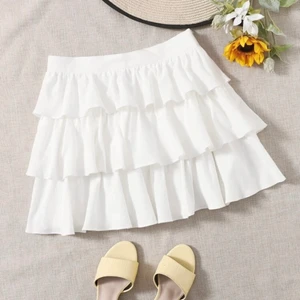 Volangkjol - Volangkjol från shein som är oanvänd. Nypris 129. Säljer för 100 inklusive frakt. Storlek S