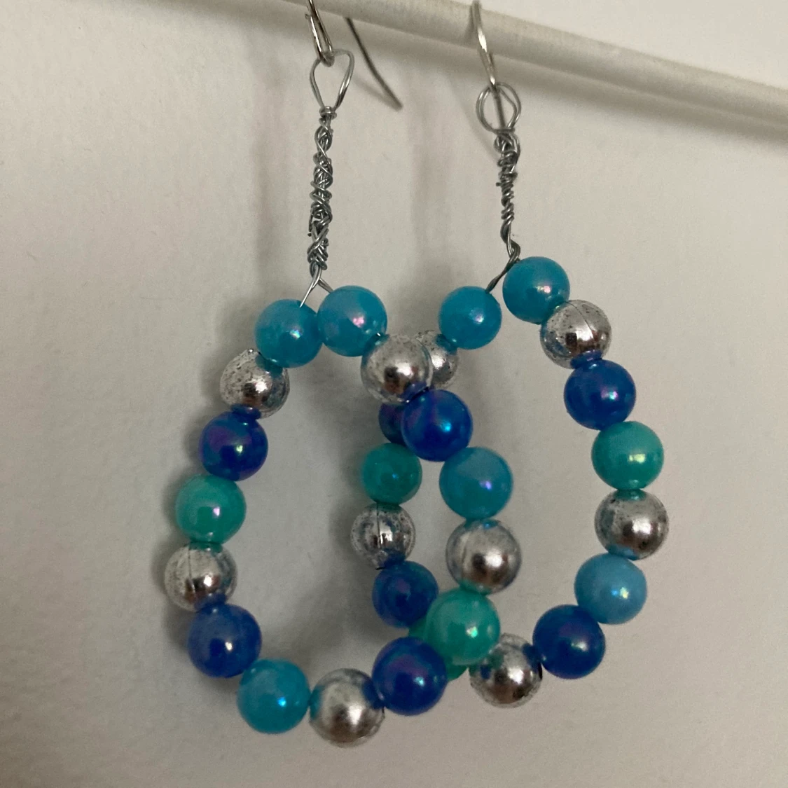 Blåa örhängen  - 90