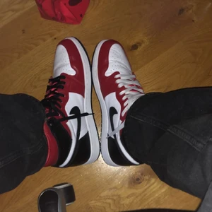 Jordan 1 satin snake  - True to size! Oerhört sköna! Tre olika snören (svart,vit och röd) fås med, samt org box! Storlek 44,5 (passar 43-45) Priset är lågt pga dålig respons och lite intresse!