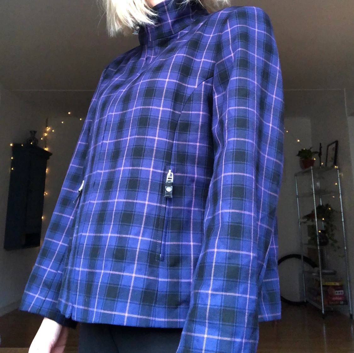 Rutig jacka vintage - 90