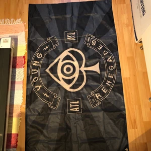 All Time Low flag - all time low young renegades official merch flag bought in concert