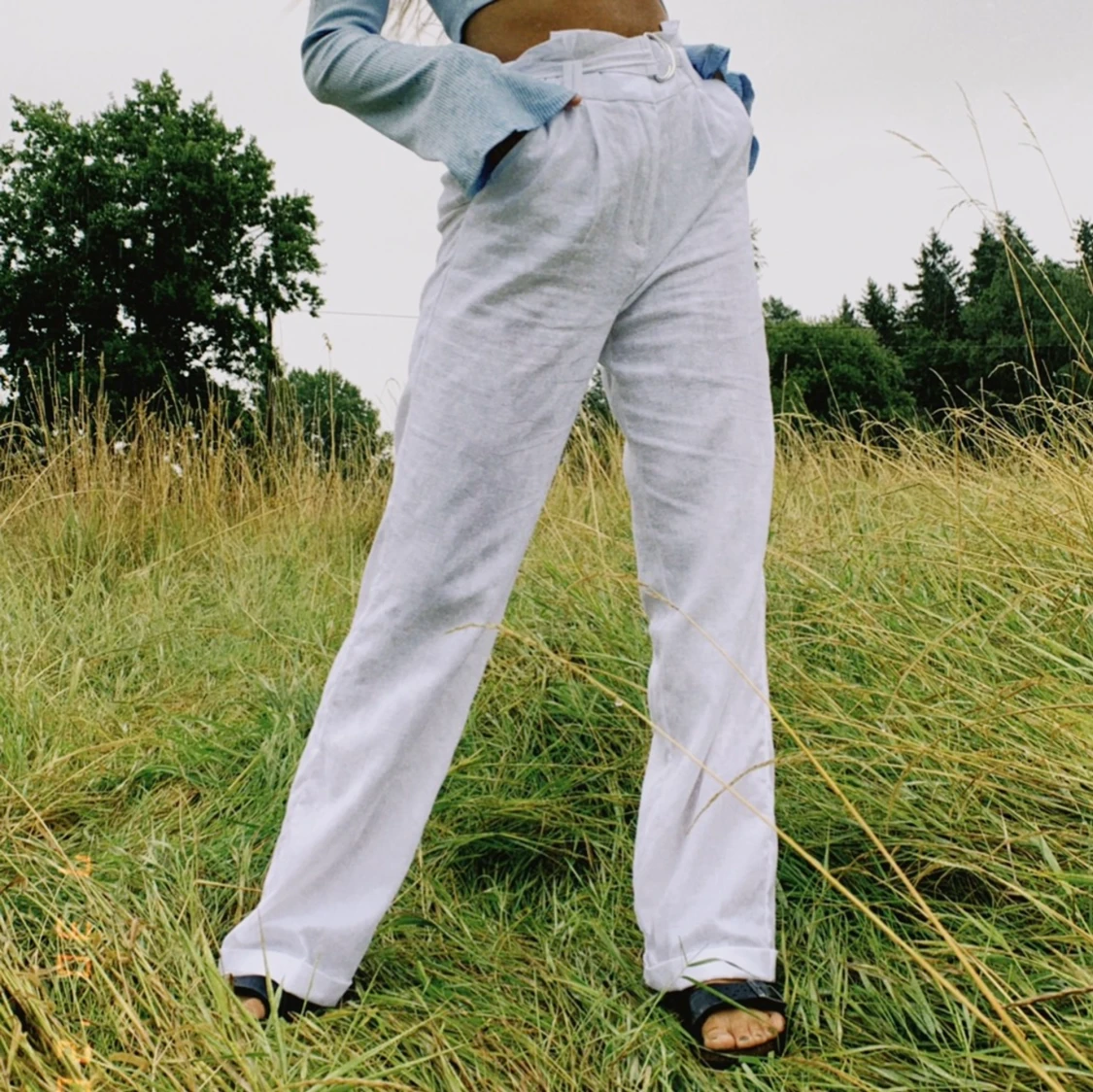 Fler bilder på linnebyxorna jag la upp tidigare 