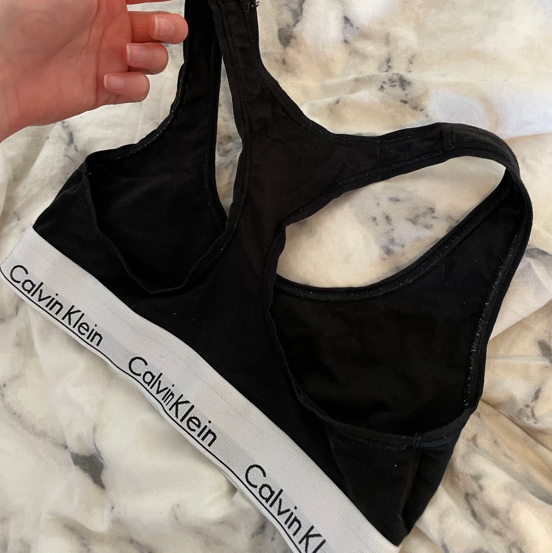 Svart ck topp, S - 91