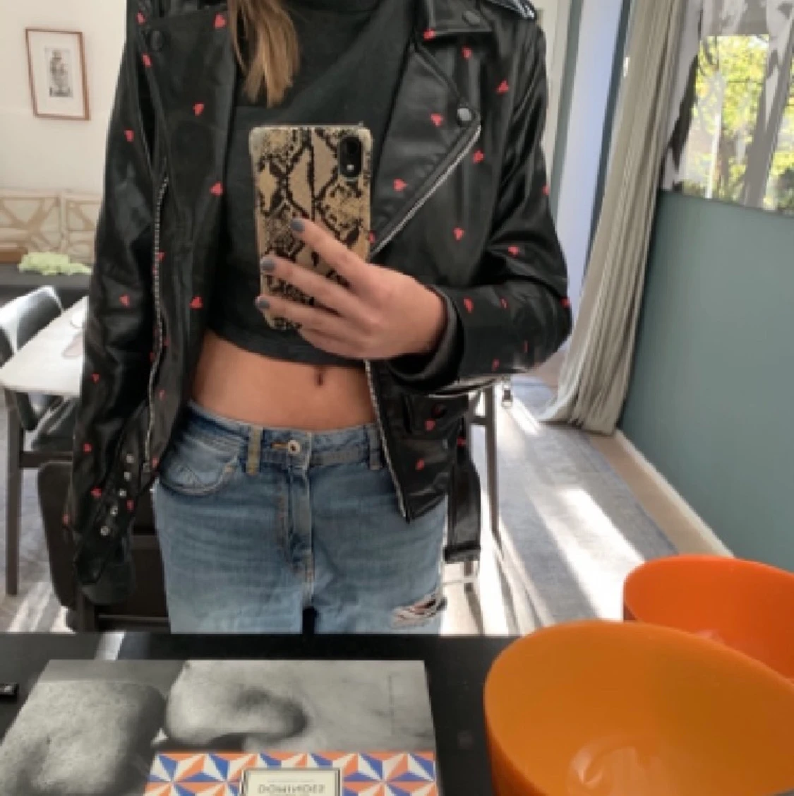 Snygg skinnjacka från NA-KD - 90