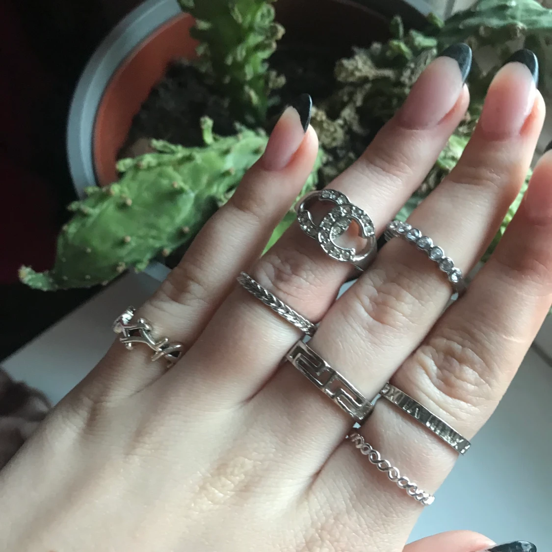 massa fina silverringar👩‍❤️‍💋‍👩🤝