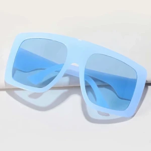 Solglasögon  - Blå, från SHEIN. Ligger fortfarande i sitt fodral, oanvänt. Frakten tillkommer.