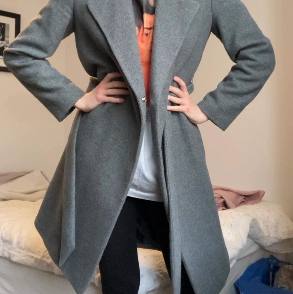 Kappa Stradivarius, Grå, Strl: M - 90