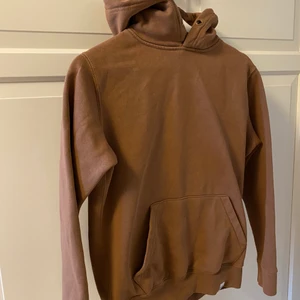 Hoddie  - Brun hoddie från Pull and Bear, använd fåtal gånger 