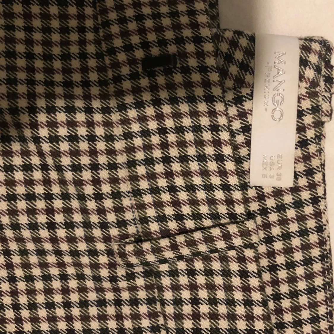 Rutiga kostymbyxor  - 91