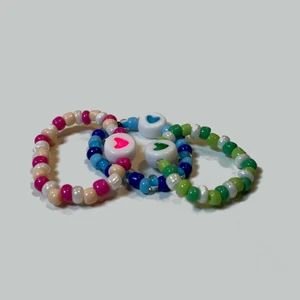 pärlringar - 10kr/st✨