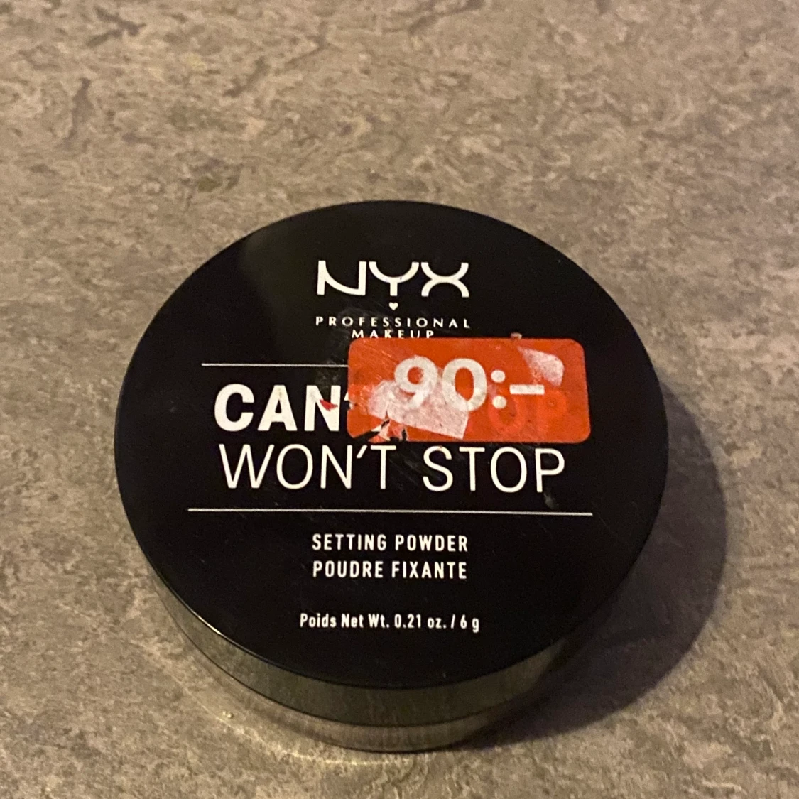 Nyx setting powder