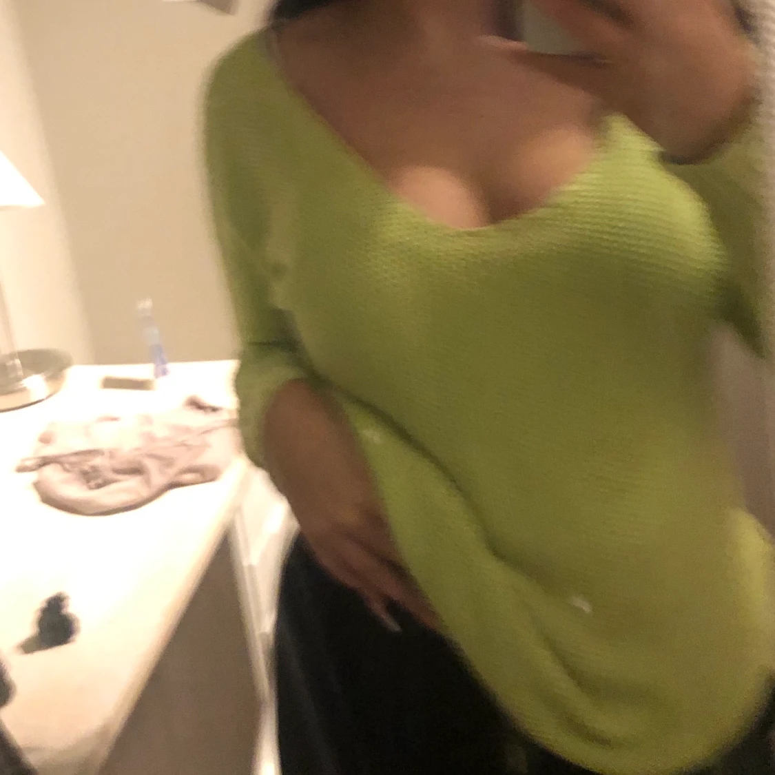 Neongrö tröja - 90