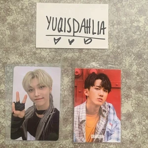 STRAY KIDS PHOTOCARDS - yuqisdahlia är min insta ,,  changbin: 50 kr, Felix 80 kr eller så kan jag tradea för något på min wishlist ( finns på insta)💞💞