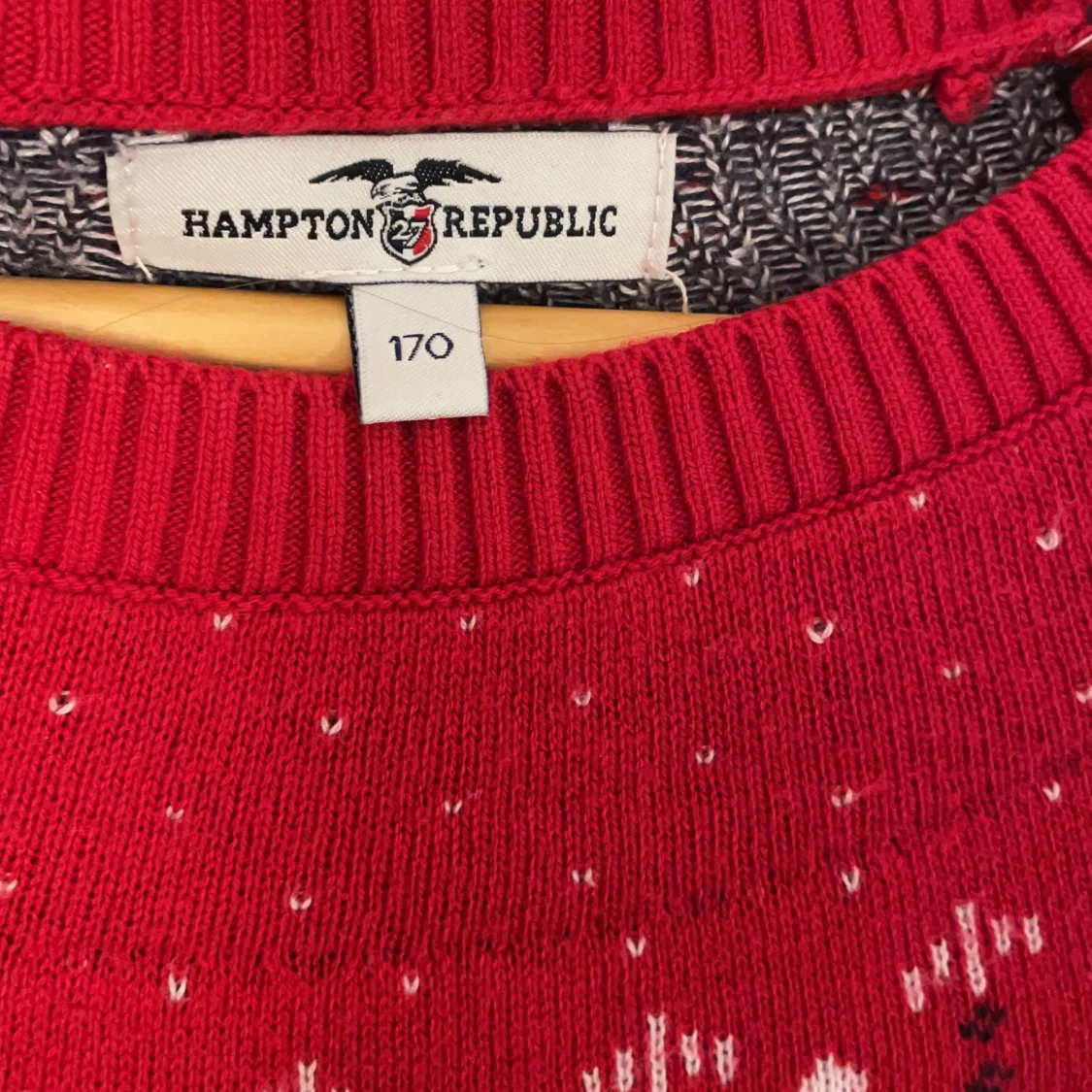 Stickad tröja med mönster - 91