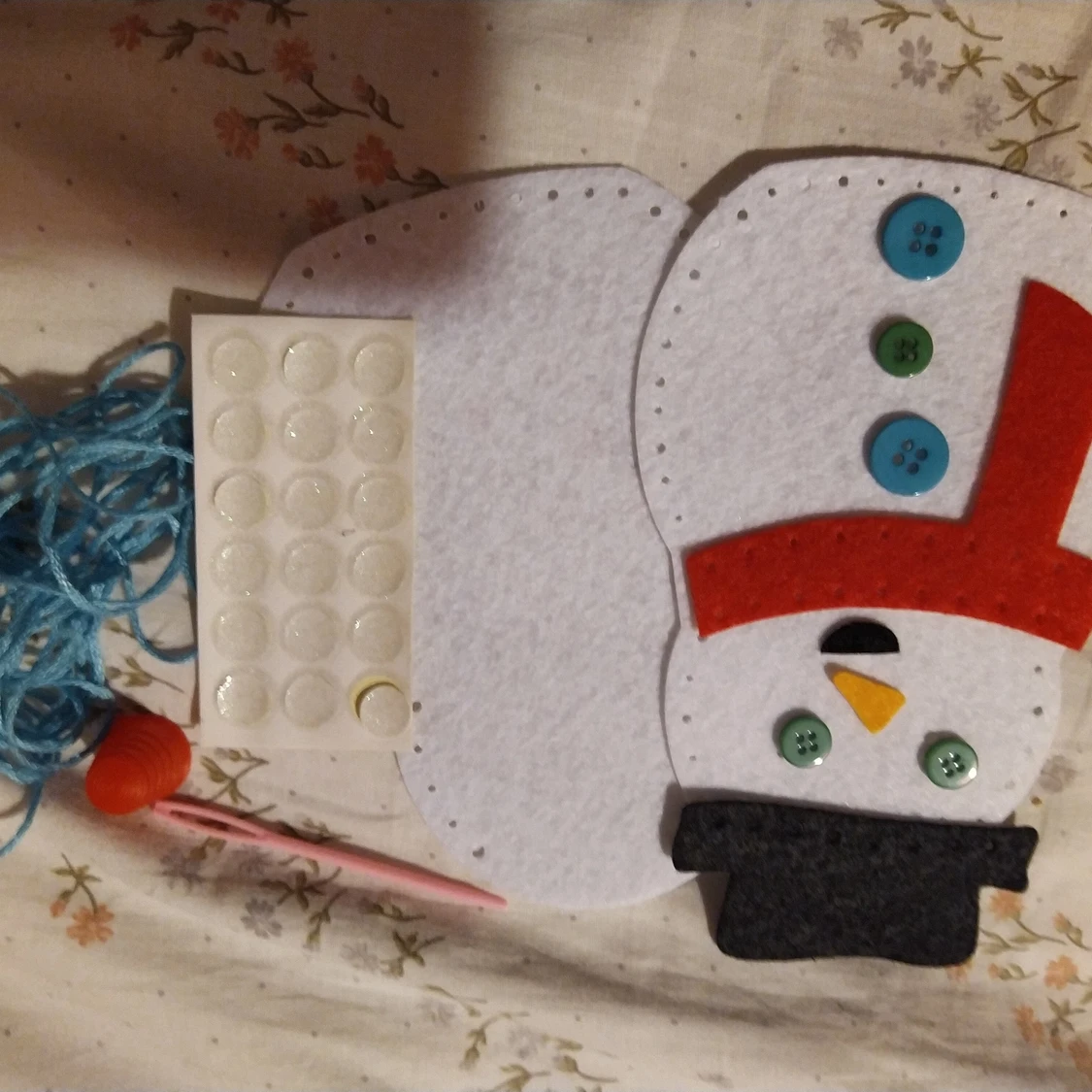 Snömanns pysel / syr och limmar  - 91