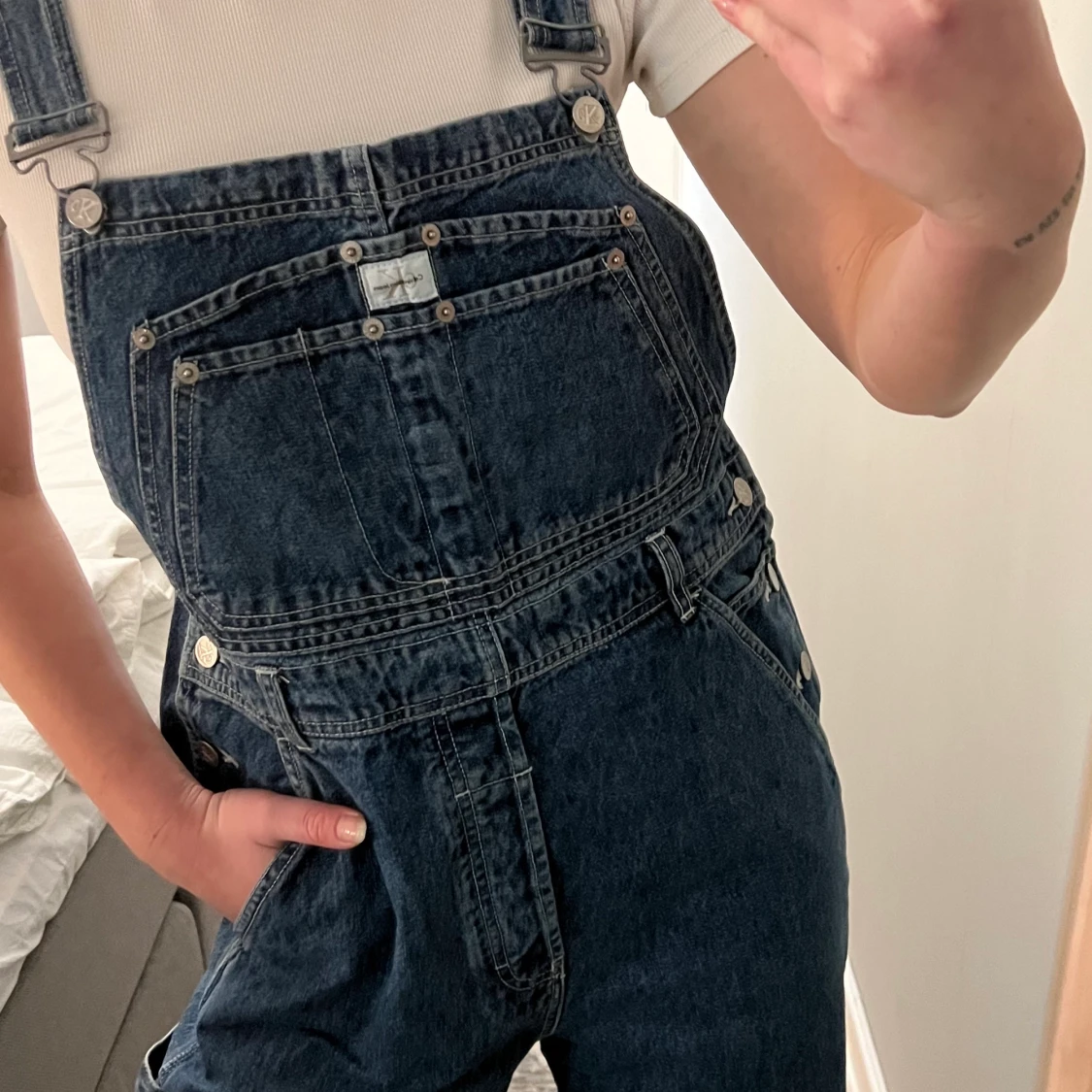 Calvin Klein hängselbyxor  - 91