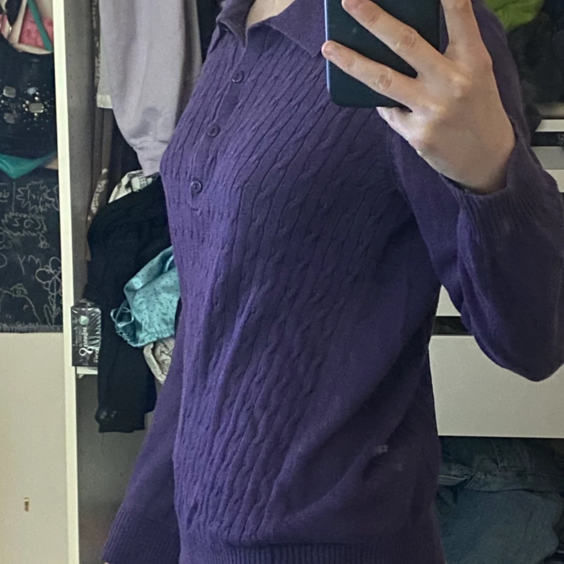 Unik lila sweater! - 91