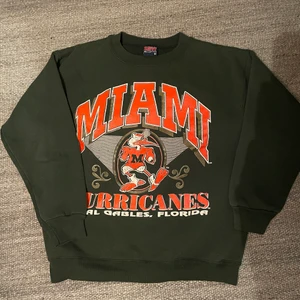 Vintage sweatshirt  - Vintage sweatshirt Miami size M sitter lite midre 