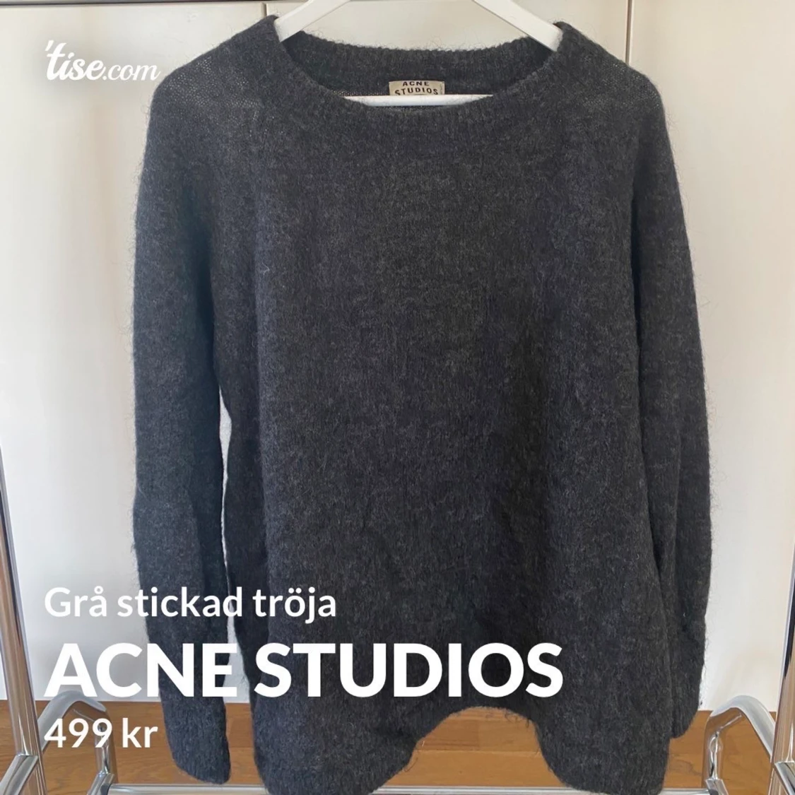 Stickad tröja