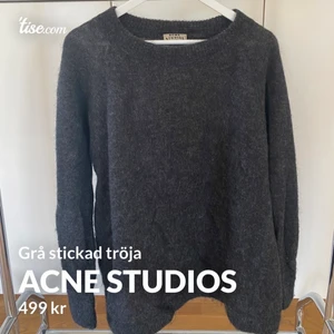 Stickad tröja  - Super fin stickad acne tröja! Hör av dig om du vill se hur den sitter på:)