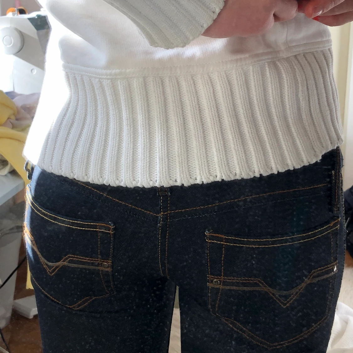 Lågmidjade diesel jeans