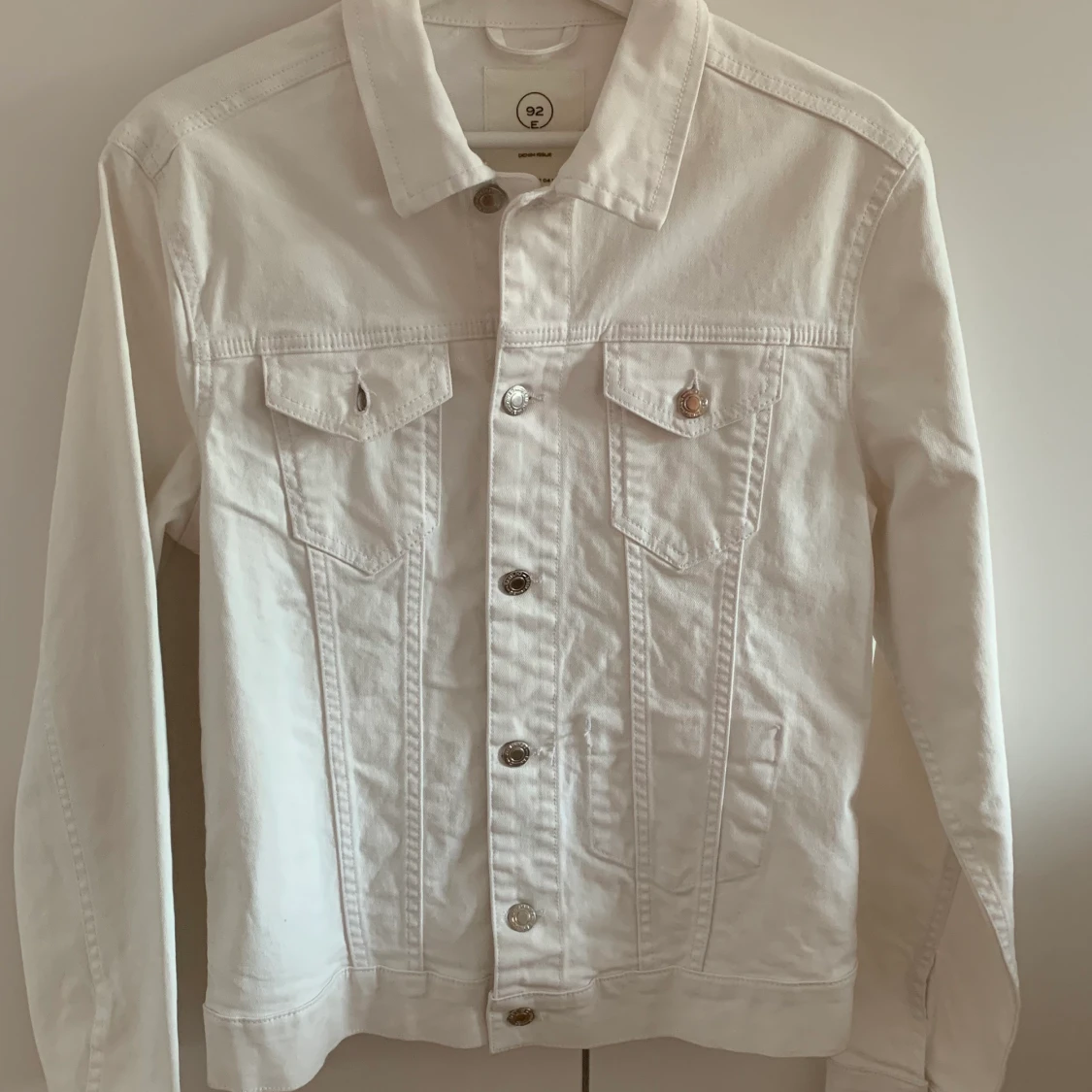 Emilio vit jeansjacka