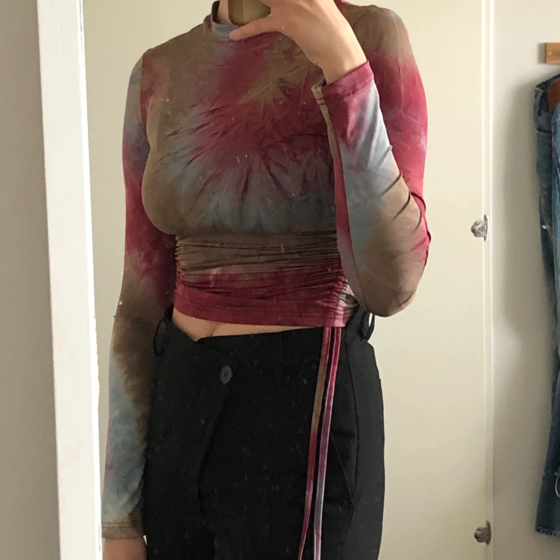 Tie dye långärmad 