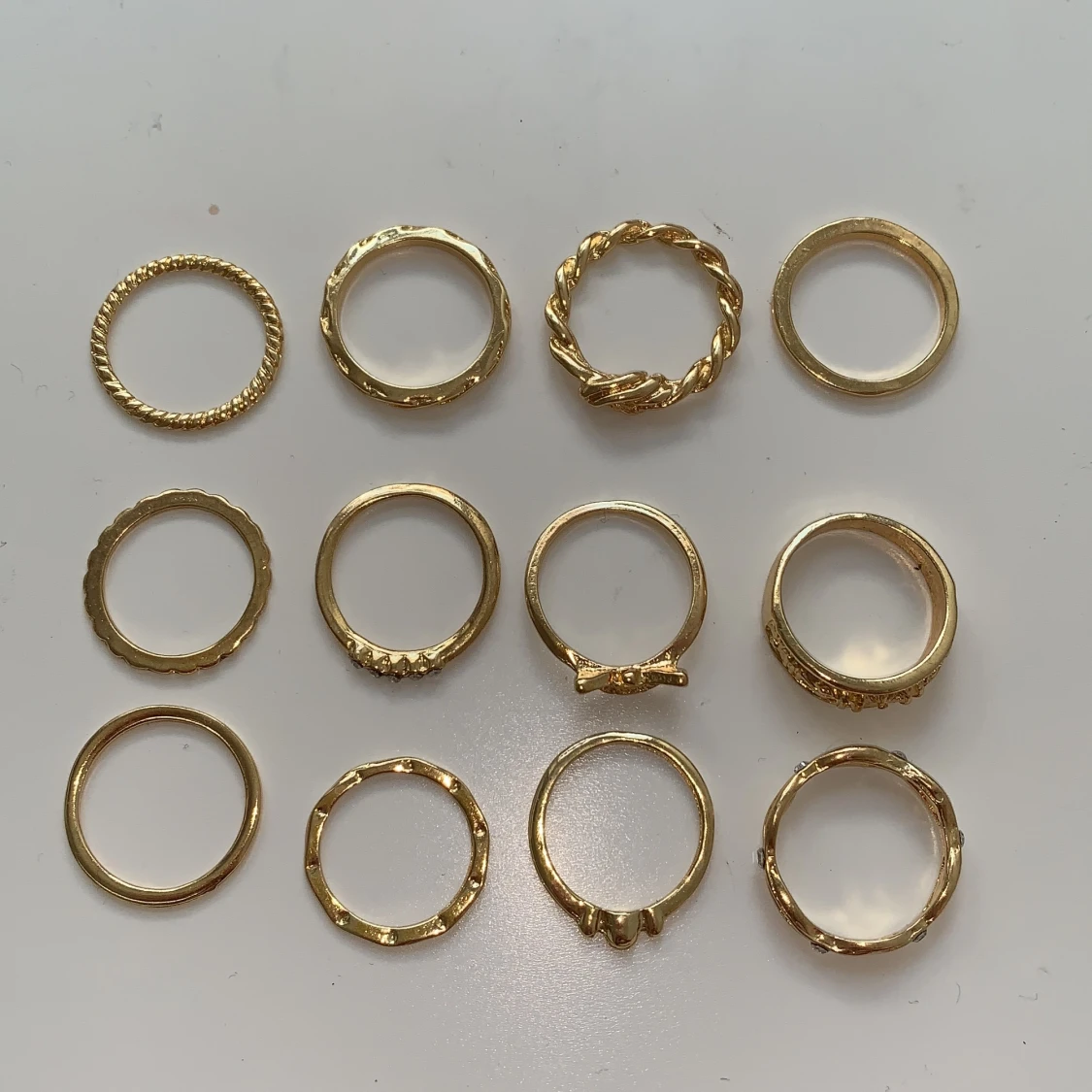 trendiga guldringar - 91