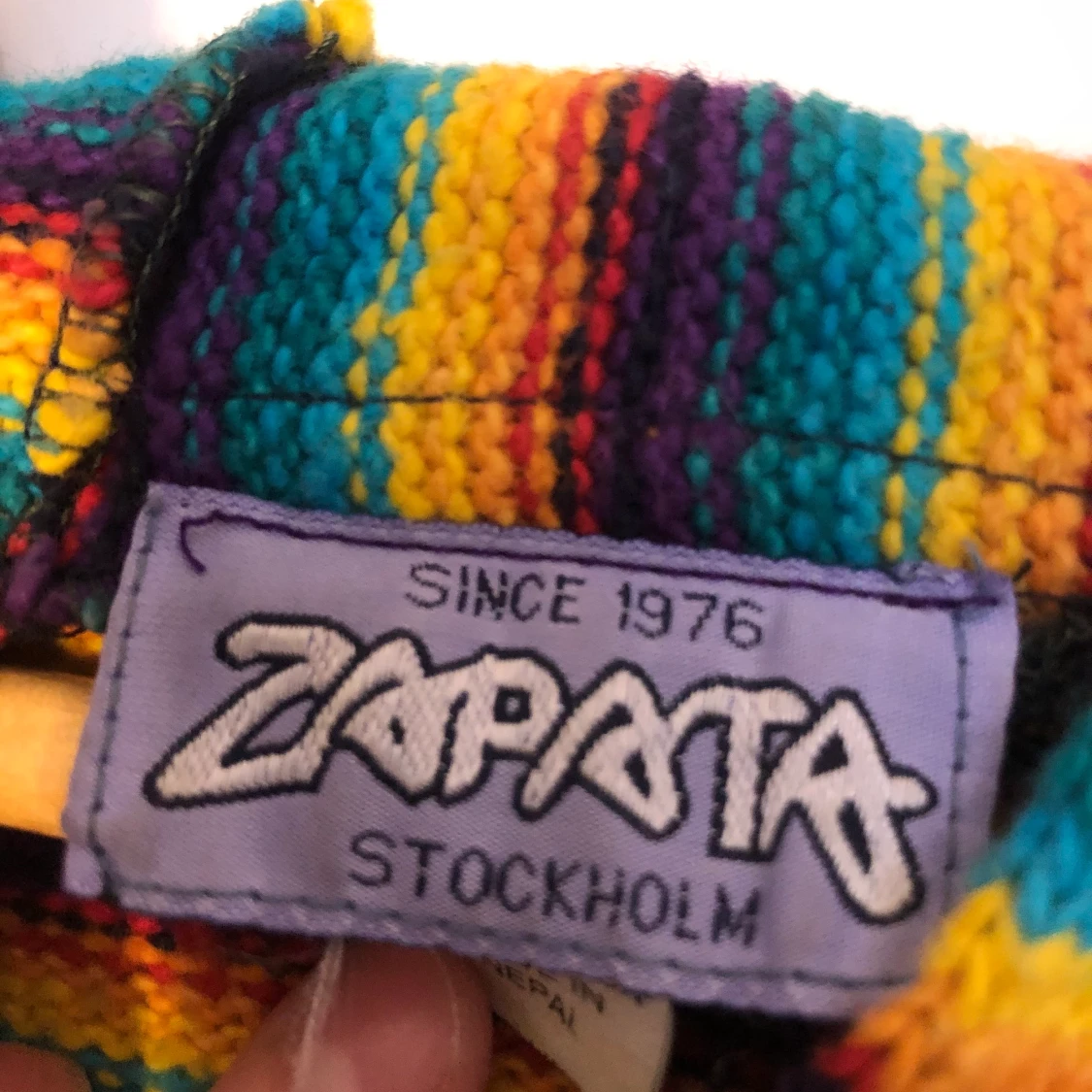 Färglad hippiekofta - 91