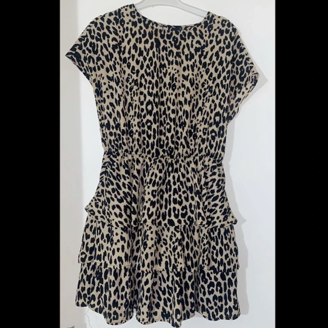Leopard klänning 