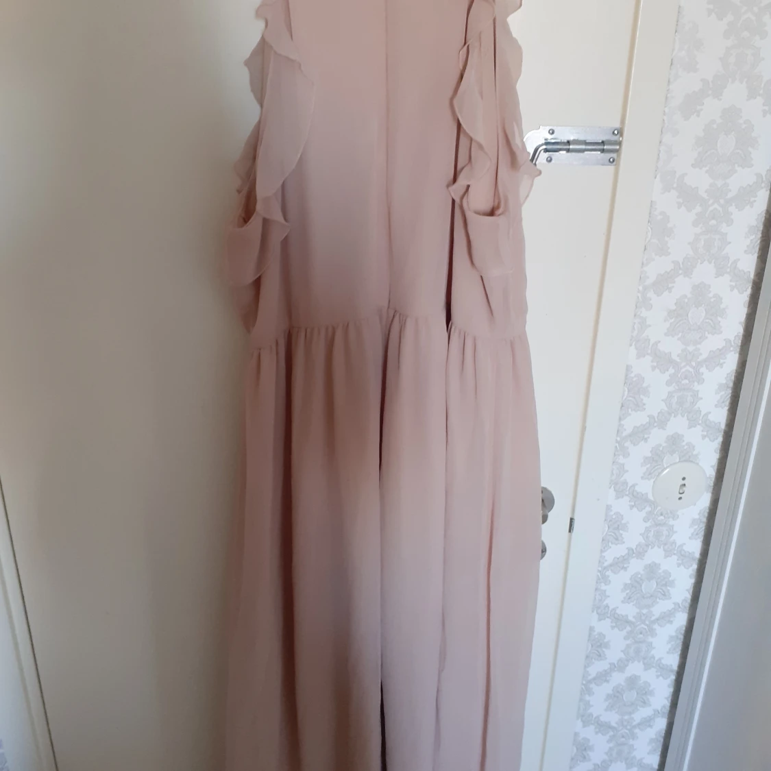 Rosa chifong klänning  - 91